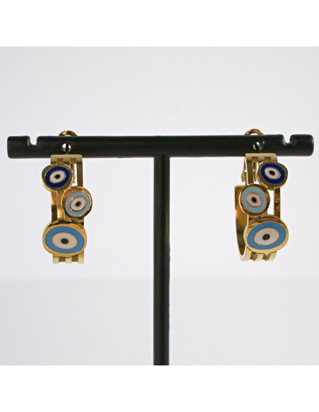 Kolczyki koła BOHO stal chirurgiczna Lolita Akcesoria