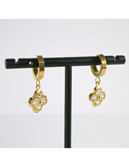 Kolczyki  złota KONICZYNA  stal chirurgiczna Lolita Akcesoria