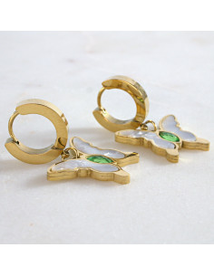 Kolczyki MOTYLKI  stal chirurgiczna Lolita Akcesoria