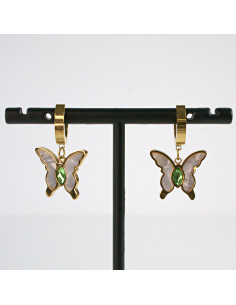 Kolczyki MOTYLKI  stal chirurgiczna Lolita Akcesoria 2