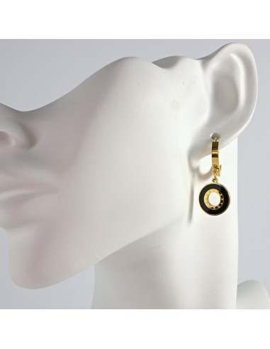 Kolczyki złote  stal chirurgiczna Lolita Akcesoria