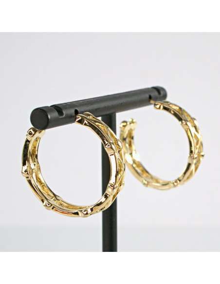 Kolczyki złote KOŁA  SREBRNY SZTYFT 925  Lolita Akcesoria