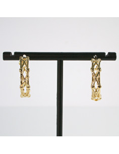 Kolczyki złote KOŁA  SREBRNY SZTYFT 925  Lolita Akcesoria 2