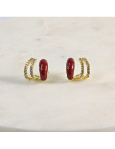 Kolczyki  ZAWIJASY  ZE SREBRNYM  SZTYFTEM  925  Lolita...