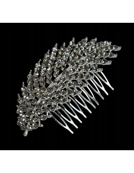 Grzebień wsuwany do włosów wtykowy ozdobny diamenty Lolita Accessories