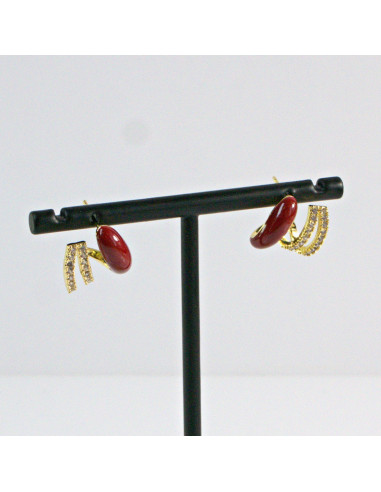 Kolczyki  ZAWIJASY  ZE SREBRNYM  SZTYFTEM  925...