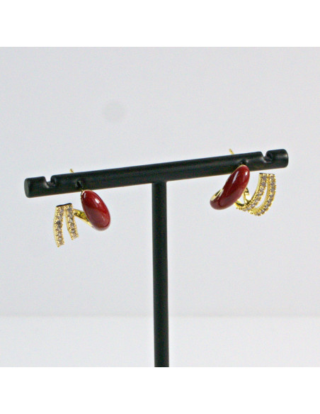 Kolczyki  ZAWIJASY  ZE SREBRNYM  SZTYFTEM  925  Lolita Akcesoria