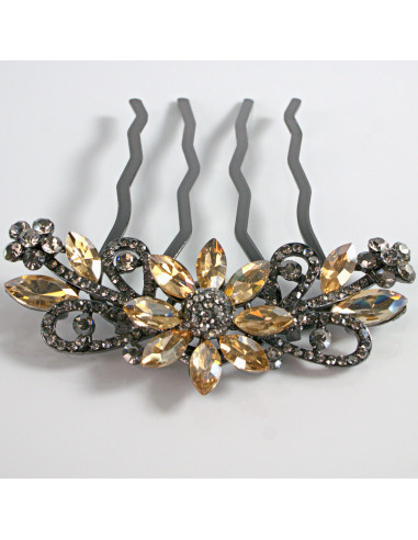 GRZEBIEŃ wsuwany do włosów wtykowy ozdobny...