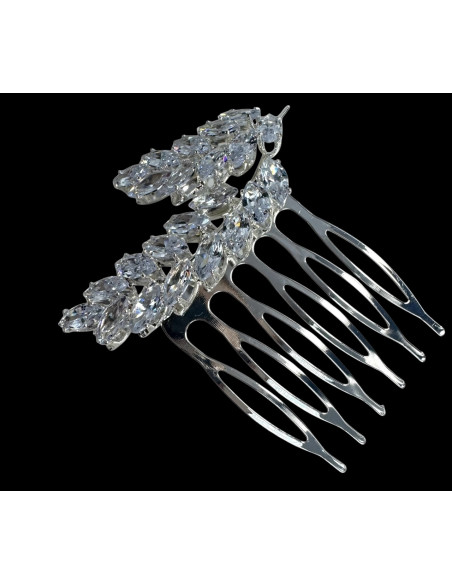 Grzebień wsuwany do włosów wtykowy ozdobny diamenty Lolita Accessories