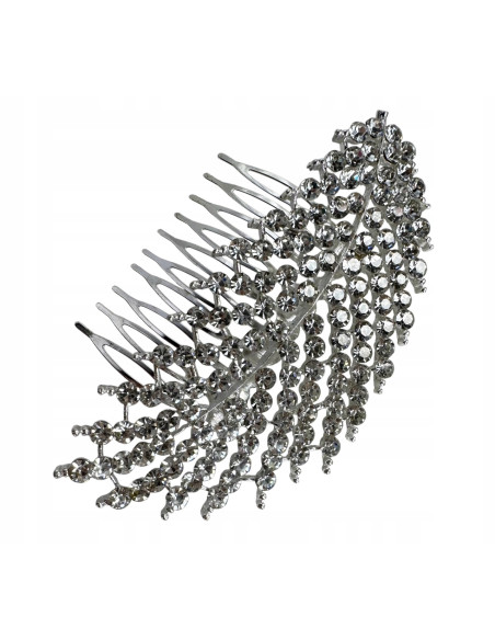 Grzebień wsuwany do włosów wtykowy ozdobny diamenty Lolita Accessories