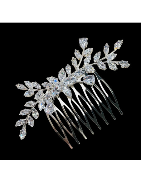 Grzebień wsuwany do włosów wtykowy ozdobny diamenty Lolita Accessories