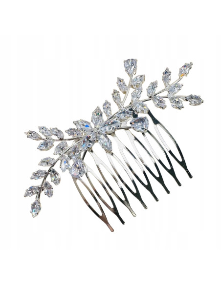 Grzebień wsuwany do włosów wtykowy ozdobny diamenty Lolita Accessories