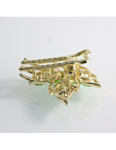 Spinka do włosów LISTEK Z KRYSZTAŁKAMI CRYSTAL...