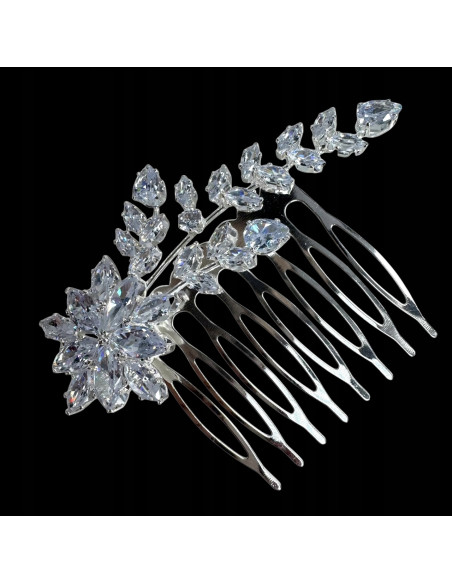 Grzebień wsuwany do włosów wtykowy ozdobny diamenty Lolita Accessories