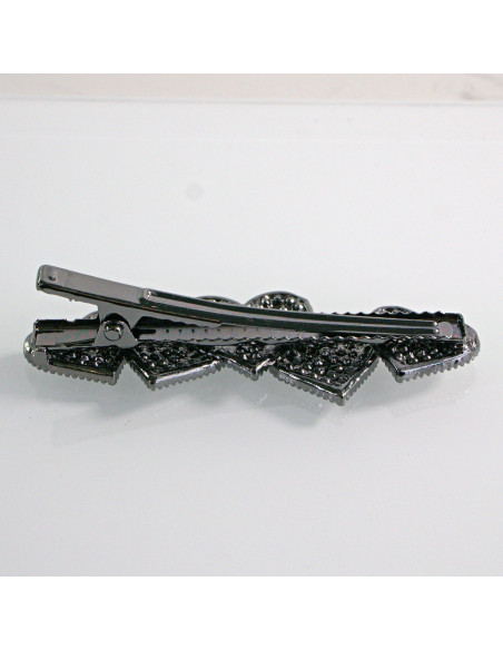 Spinka do włosów 5 SERC Z KRYSZTAŁKAMI GRAFIT Lolita Akcesoria