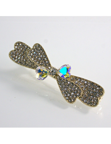 Spinka do włosów KOKARDA Z KRYSZTAŁKAMI CRYSTAL...