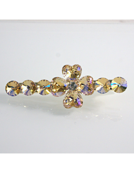 Spinka do włosów KWIAT Z KRYSZTAŁKAMI CRYSTAL AB Lolita Akcesoria