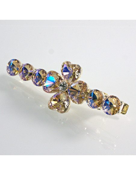 Spinka do włosów KWIAT Z KRYSZTAŁKAMI CRYSTAL AB Lolita Akcesoria