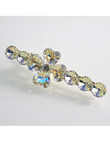 Spinka do włosów KWIAT Z KRYSZTAŁKAMI CRYSTAL...