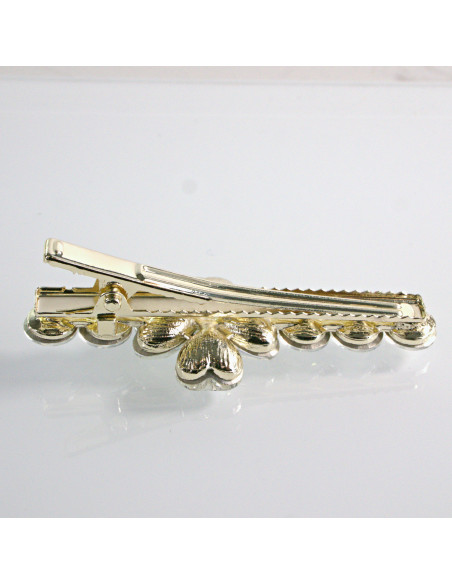 Spinka do włosów KWIAT Z KRYSZTAŁKAMI CRYSTAL AB Lolita Akcesoria