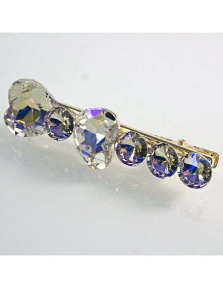 Spinka do włosów KOKARDKA Z KRYSZTAŁKAMI CRYSTAL AB Lolita Akcesoria