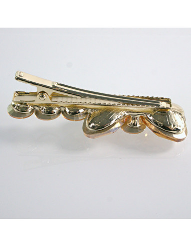 Spinka do włosów KOKARDKA Z KRYSZTAŁKAMI...