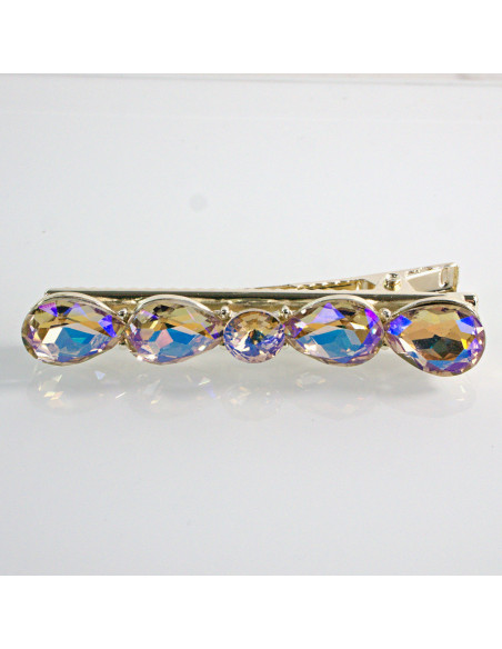 Spinka do włosów KOKARDA Z KRYSZTAŁKAMI CRYSTAL AB Lolita Akcesoria