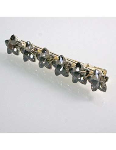 Spinka do włosów 6 GWIAZDEK Z KRYSZTAŁKAMI...