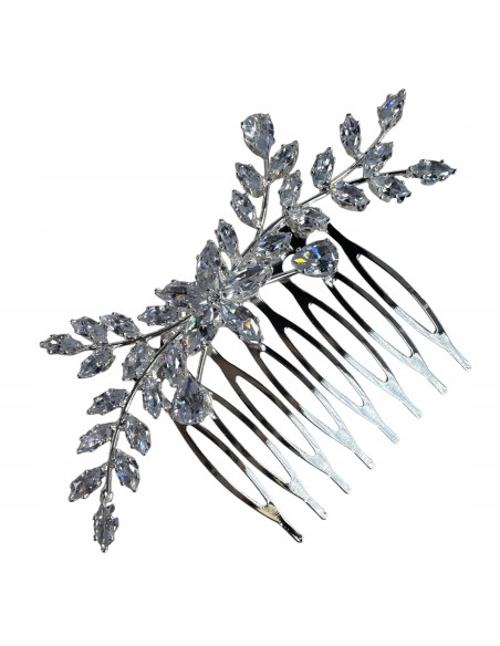 Grzebień wsuwany do włosów wtykowy ozdobny diamenty Lolita Accessories