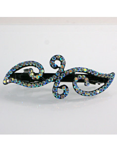 Klamra francuska VINTAGE ELEGANCKA Z KRYSZTAŁKAMI AB...