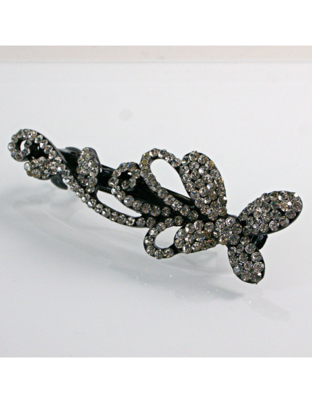 Klamra francuska VINTAGE ELEGANCKA Z KRYSZTAŁKAMI AB Lolita Accessories