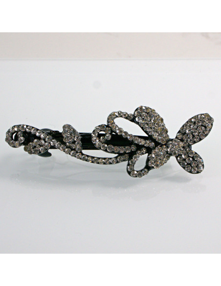 Klamra francuska VINTAGE ELEGANCKA Z KRYSZTAŁKAMI AB Lolita Accessories