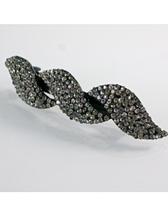 Klamra francuska VINTAGE ELEGANCKA Z KRYSZTAŁKAMI AB... 2