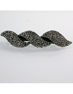 Klamra francuska VINTAGE ELEGANCKA Z KRYSZTAŁKAMI AB...