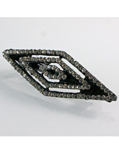 Klamra francuska VINTAGE ELEGANCKA Z KRYSZTAŁKAMI AB... 2