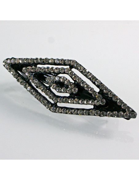 Klamra francuska VINTAGE ELEGANCKA Z KRYSZTAŁKAMI AB Lolita Accessories