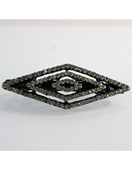 Klamra francuska VINTAGE ELEGANCKA Z KRYSZTAŁKAMI AB Lolita Accessories