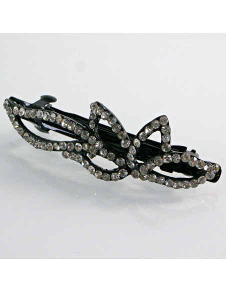 Klamra francuska VINTAGE ELEGANCKA Z KRYSZTAŁKAMI AB Lolita Accessories