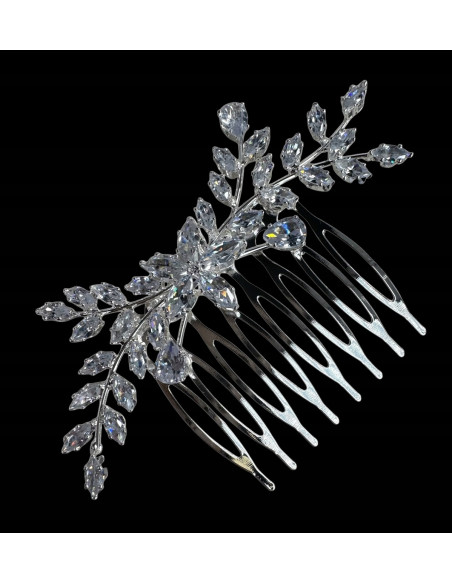 Grzebień wsuwany do włosów wtykowy ozdobny diamenty Lolita Accessories