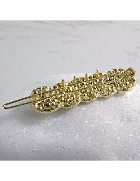 Spinka do włosów 4 KÓŁKA Z CYRKONIĄ Lolita Accessories