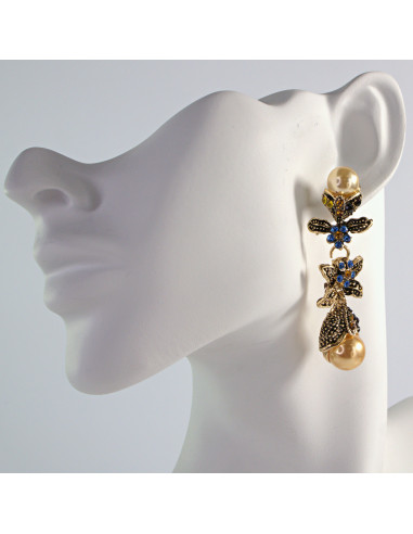 Kolczyki z Perłami Lolita Accessories Srebrny...