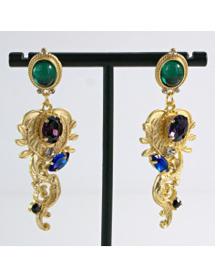 Kolczyki sztyft srebro "925" NA IMPREZE, BAL, Lolia...