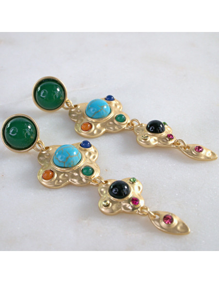 Kolczyki sztyft srebro "925" NA IMPREZE, BAL, Lolia Accessories