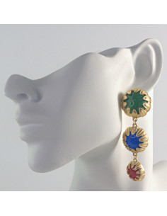 Kolczyki sztyft srebro "925" NA IMPREZE, BAL,...