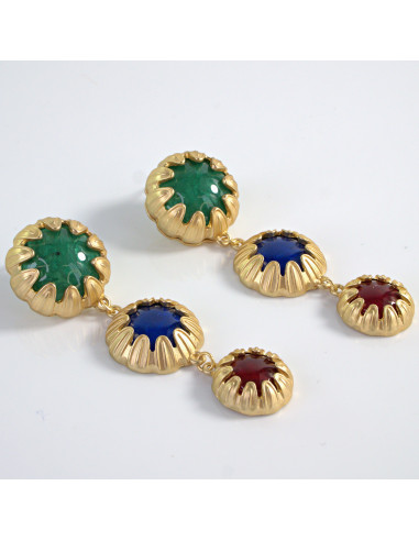 Kolczyki sztyft srebro "925" NA IMPREZE, BAL,...