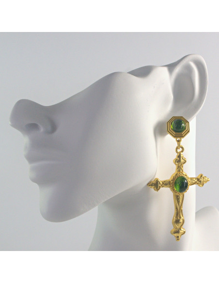 Kolczyki Krzyż Lolita Accessories