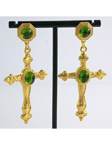 Kolczyki Krzyż Lolita Accessories