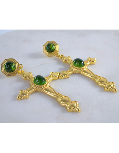 Kolczyki Krzyż Lolita Accessories