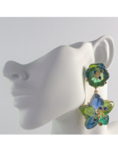 Kolczyki sztyft srebro "925" NA IMPREZE, BAL,...