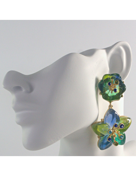 Kolczyki sztyft srebro "925" NA IMPREZE, BAL, OKOLICZNOŚĆ, PARTY